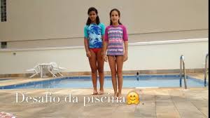 Enquanto as férias não acabam, as irmãs alice e malu convidam a coleguinha madu para um novo desafio da piscina. Desafio Da Piscina X Tudo Hd Dailymotion Video