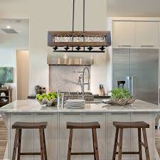 For the farm house, or your house, your home deserves something a little rustic. Modern Island Whaciendobuenasmigas