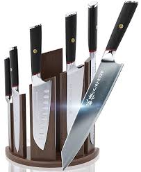 Dalstrong Knife Set Block Phantom Series Dragon Spire Magnetic Walnut Block Holder Japanese Aus In 2020 Best Kitchen Knives Best Kitchen Knife Set Kitchen Knives