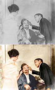 Dr Jose Rizal Treating A European Patient As A Lady Watches On See More Http Www Filipiknow Net Colorized Photos From Jose Rizal History Colorized Photos