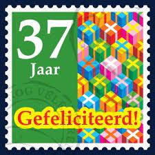 37 Jaar C Copyright Www Maartenrijnen Nl Gefeliciteerd Verjaardagskaarten Verjaardagskaart