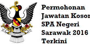 Sebelum memohon, anda hendaklah mengikuti langkah permohonan kerja kosong terkini yang telah ditetapkan majikan seperti di bawah. Jawatan Kosong Spa Negeri Sarawak 2016 Terkini As