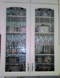 Stained Glass Cabinet Inserts Clear By Terrazastainedglass Stained Glass Cabinets Glass Kitchen Cabinets Glass Kitchen Cabinet Doors