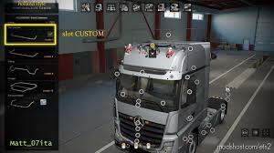 Download Mercedes Mp4 Roof Slot By Matt 07ita 1 38 X Mod For Euro Truck Simulator 2 At Modshost Visit Https Modshost Com Ets2 For More Slot Mercedes Roof