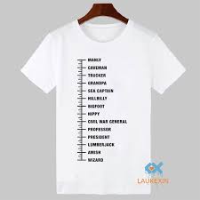 Beard Length Chart Funny Professor Grandpa Mustache Humor Mens T Shirt Summer Cotton Tees Shirt S 2xl Top Quality Latest Designer T Shirts Coolest