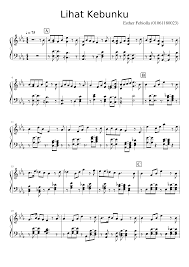 Dari sejarah pencipta, lirik, notasi &mldr; Lihat Kebunku Sheet Music For Piano Solo Download And Print In Pdf Or Midi Free Sheet Music Musescore Com