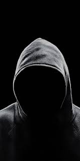 Man wearing black pullover hoodie, person wearing black hooded jacket. En Ocasiones Poder Palpar Lo Invisible Te Seduce Pero A Veces Te Enloquece Black Wallpaper Iphone Dark Dark Wallpaper Black Background Wallpaper