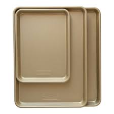 It will inspire you to make different types of delicious food for you and your family. Nordic Ware Gold Baking Sheets Set Of 3 Costco