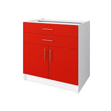 De nombreux produits qui prennent de la place et dont on set servo drive pour une ouverture automatique du tiroir à déchets une solution innovante pour les coulissants à déchets ! Obi Meuble Bas De Cuisine L 80 Cm Rouge Mat Achat Vente Elements Bas Obi Meuble Bas 80 Cm Rouge Soldes Sur Cdiscount Des Le 20 Janvier Cdiscount