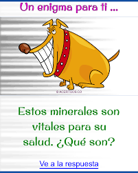 Otro sencillo y divertido juego para los más. Acertijos Mentales Y Respuestas Estos Minerales Son Vitales Para Su Salud Que Son Acertijos Ment Acertijos Mentales Acertijos Visuales Acertijos Divertidos