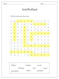 Als suchsel bezeichnet man eine rätselform, bei der in einem mit buchstaben gefüllten quadratischen oder rechteckigen gitternetz wörter bzw. Family Word Search Zweifach Differenziert Losung Unterrichtsmaterial Im Fach Englisch Wortfamilie Unterrichtsmaterial Suchsel