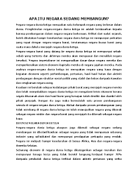 Kopi lah, kata seorang pria tua singapura, sambil bersandar di meja kafe. Doc Apa Itu Negara Sedang Membangun Norafizah Sulaiman Academia Edu