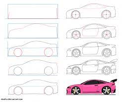 Easy drawing tutorials for beginners & kids. The Reasons Why We Love Car Drawing Step By Step Car Drawing Step By Step Simple Car Drawing Easy Drawings Car Drawings