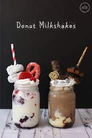 So, this milkshake has chocolate chip, peanut butter, cookie dough, mixed with sea salt, caramel. Milkshake Trend Busy In Brooklyn