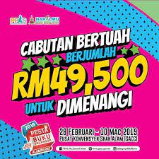 Peruntukan kewangan bagi melaksanakan lawatan ke pesta buku selangor 2019 berjumlah rm 1,100.00 b. Tinggal Kurang 2 Hari Lagi Pesta Buku Selangor 2019 Karangkraf