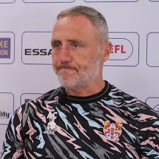 🗣️ Tranmere Rovers manager Andy Crosby