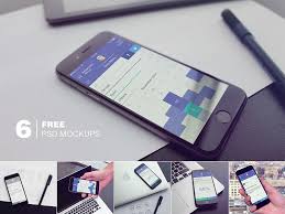 6 Iphone6 Psd Mockups Freebiesbug Mockup Free Psd Mockup Psd Iphone Mockup