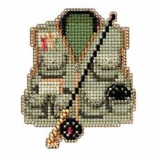 Check spelling or type a new query. Fishing Vest Bead Cross Stitch Kit Mill Hill 2016 Spring Bouquet Mh181614
