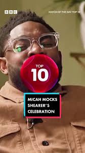 Good celebration? 🙋‍♂️ #MOTDTop10 #MicahRichards #AlanShearer #GaryLi...