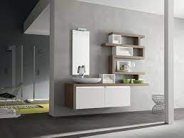 Mobili Bagno Bianco E Legno Mobile Bagno Arredamento Bagno Arredamento
