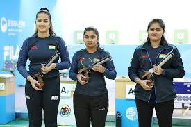 Air Pistol Team Events in the 15th Asian Airgun Championship Daegu, KOR (17  November 2022)