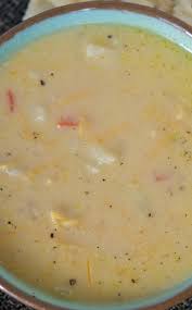 Instant Pot Cheesy Potato Soup Dump And Go Dinner Recipe Cheesy Potato Soup Instant Pot Recipes Instant Pot Soup