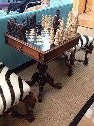 I Like The Idea Of Drawers To Store The Chess Pieces Chess Board Chess Table Home Library Design