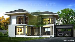 These contemporary house plans and modern designs are often marked by open, informal floor plans. Modern 2 Story Home Designs