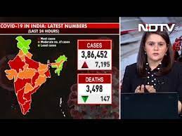 Active cases declined by 3,694 in the last 24 hours. Coronavirus News 3 86 Lakh Covid Cases In India In New Daily High 3 498 Deaths In 24 Hours Youtube