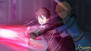 Eugeo + kirito (sword art online). Hd Wallpaper Sword Art Online Sword Art Online Alicization Eugeo Sword Art Online Wallpaper Flare