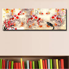 Cherry blossom canvas wall art. Hd Print Cherry Blossom Koi Fish Painting Canvas Wall Art Prictue Home Decor Print Poster Picture Canvas Free Shipping Painting Calligraphy Aliexpress