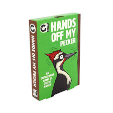 Hands off my Pecker party game
