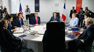 Ein erfolg wäre schon, wenn der große krach ausbleibt. Merkel Beim G7 Gipfel In Biarritz