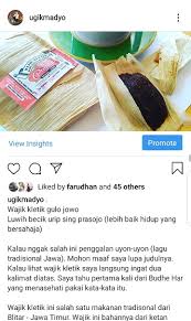 Oct 18, 2019 · wajik klethik memiliki bahan utama seperti wajik ketan yaitu beras ketan. Wajik Kletik Makanan Khas Dari Blitar Jawa Timur