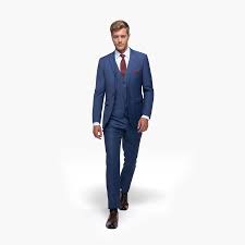 Vintage formal dinner mens suits blazer pant trimmed jacket wedding prom tuxedos. Men S Blue Wedding Suits Generation Tux Suit Rental