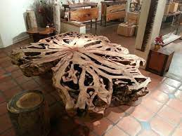 Maple Tree Root Table So Cool Root Table Decor Table