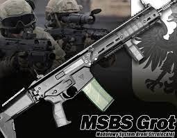 The fb radom msbs grot (polish: The Msbs Grot Arrowhead A Modular Polish Assault Rifle That Can Be Converted Into A Bullpup In Different Calibers With Different Barrel Lenghts Development Started In 2007 And Is Currently Replacing The