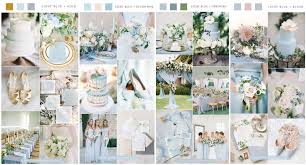 These are the most unexpected summer wedding color palettes. Top 6 Light Blue Wedding Color Palette Ideas For Spring Summer Wedding Colors For Wedding