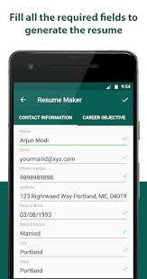 Advertisement platforms categories 4.2.12 user rating4 1/5 apk extraction is a free android app used to extract your apks from your phone and copy them to. Resume Builder Resume Creator Free Cv Maker Apk Download For Android