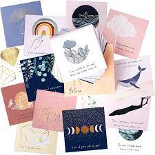 Introduce yourself with unique business cards and make a terrific first impression. Buy Ryve 45 Positive Affirmations Cards And Mindfulness Cards Daily Affirmation Cards For Women Daily Meditation Cards Affirmators Cards Words Of Affirmation Cards Self Love Gifts Self Care Gifts Online