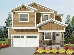 Plan 64400sc Narrow Lot Craftsman House Plan In 2021 Craftsman House Plans Narrow House Plans Craftsman House