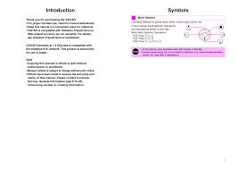 Introduction Symbols