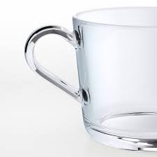 #7 libbey crystal coffee mug warm beverage mugs set of 4. Ikea 365 Mug Clear Glass 24 Cl Ikea