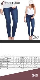 Plus Size Skinny Jeans Plus Size Skinny Basic Blue Jeans