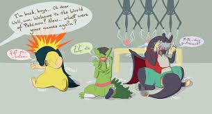 This involves a male shinx getting tg'd into a fem!anthro decidueye. Tf Pokemon Amino