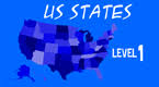 Geography games for review of states and. U S A States Level One