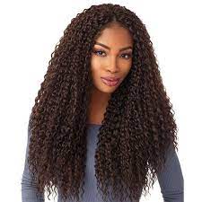 Sensationnel Lulutress Crochet Braid Wet Curly 18 Inch Braided Hairstyles Easy Long Hair Styles Curly Crochet Braids