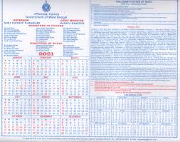 Holiday List For West Bengal Govt Employees 2021 Wbxpress