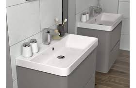 Join our newsletter and get $10 off your order! Lambra Matt Grey 800mm 2 Drawer Wall Hung Vanity Unit