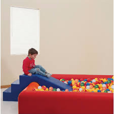 Foam And Vinyl Rainbow Therapy Ball Pool Pool Balls Daycare Decor Children Soft Play